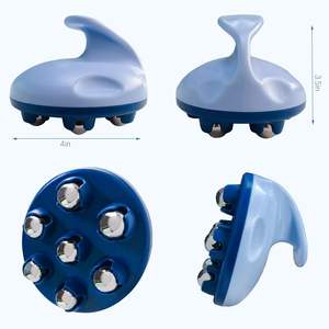 7ローラーボールボディマッサージャー筋肉痛緩和首背中肩マッサージ磁気ローリングボールマッサージャー - Product Image 2