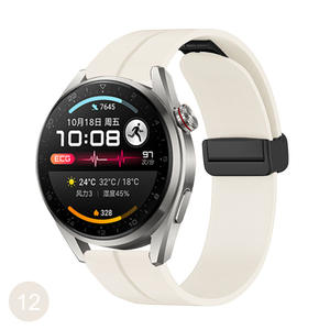 Correa de silicona original para Samsung <span class=keywords><strong>Galaxy</strong></span> <span class=keywords><strong>Watch</strong></span> 5Pro 45mm hebilla magnética para <span class=keywords><strong>Galaxy</strong></span> <span class=keywords><strong>Watch</strong></span> <span class=keywords><strong>4</strong></span> 5 40mm 44mm <span class=keywords><strong>4</strong></span> <span class=keywords><strong>Classic</strong></span> <span class=keywords><strong>42</strong></span> 46mm - Product Image 2