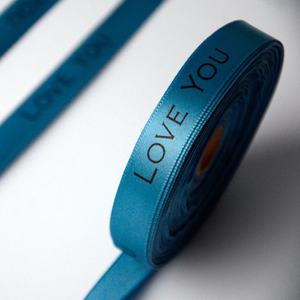 Cintas de Regalo de Chifón Satinado Impresas Personalizadas de Alta Calidad, Precio de Fábrica, Decoración Navideña con Logotipo, Empaque Premium para Regalos - Product Image 4