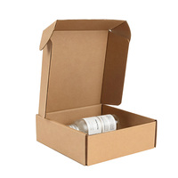 Boîtes d'emballage cadeaux auto-assemblables, écologiques, recyclables et économiques pour sérums de soin de la peau, avec options de logo personnalisé