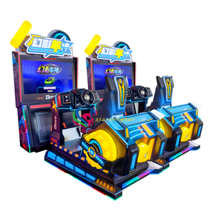 เครื่องเกมขับรถแบบไดนามิกควบคุมประสิทธิภาพสูง หน้าจอ HD 42 นิ้ว พร้อมระบบจำลองการขับรถแข่ง ภาษาอังกฤษ รองรับผู้เล่น 3 คน - Product Image 5