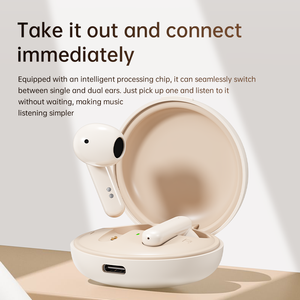 Chất Lượng Cao Bt5.4 LED Chỉ Số Pin Nhà Máy Giá TWS Semi-Trong Tai Earbuds Không Dây Hifi Tai Nghe Âm Nhạc Điện Thoại - Product Image 3