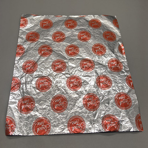 Custom Printed Beef <strong>Wrap</strong> Honeycomb Double-Sided Aluminum Foil Laminated Sandwich Sheet Food Grade Paper for <strong>Burger</strong> Wrapping - Product Image 6