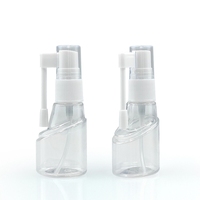 Bouteille en plastique PET de 30 ml pour spray nasal, spray pour la gorge, fluide pour le soin du conduit auditif, personnalisation en gros, modèle « nez d'éléphant »