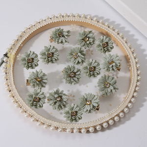 Horquillas para el Cabello con Diseño Exclusivo, Ligero y Lujoso, con Flores, para Mujer, Joyería de Moda al por Mayor - Product Image 2