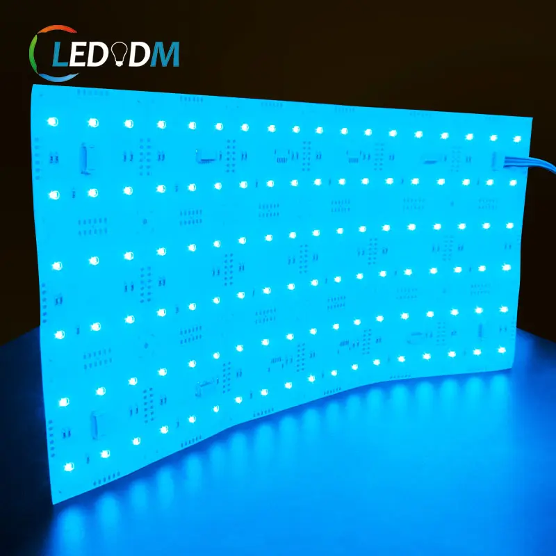 Световое освещение LEDODM заводское светодиодное освещение 24 В высокоэффективное RGB + CCT Светодиодная панель подсветка потолочная каменная стена
