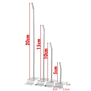 Promoción de fábrica, ganchos de tablero de clavijas de metal personalizados, ganchos de malla de alambre para exhibición, ganchos de pared para venta al por menor - Product Image 3