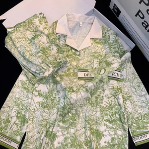 IStapromo Regalos: Pijamas de Satén de Lujo para Mujer, Nueva Colección Primavera-Otoño, Conjunto de Casa de Seda con Estampado Floral de Manga Larga, ¡Venta Caliente! - Product Image 5