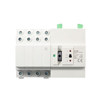 Commutateur de transfert automatique double alimentation EAST ES2T-80A/4P ATS 80A 4P AC400V, classe PC, commutateur de commutation de générateur à trois positions