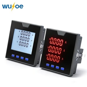 Meter Arus Digital Tiga Fasa Presisi Tinggi Kelas 0.5 Cerdas 96*96 untuk Pemasangan Panel dengan Layar LED - Product Image 6