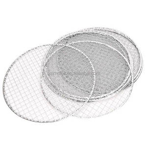 Griglia griglia griglia griglia barbecue usa e getta in acciaio inossidabile e rete facilmente pulita per uso carbone da campeggio - Product Image 1