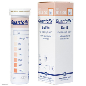 Tiras Reactivas para Sulfites Quantofix 10-1000 Mg/L, Prueba Semicuantitativa de Calidad del Agua - Product Image 1