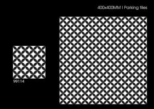 Carreaux de porcelaine pour extérieur 40x40 cm 400x400 mm 16x16 pouces Finition mate Antidérapant Parking et terrasse - Product Image 3