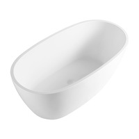 Grenzüberschreitende Neue Einfache Freistehende Acryl-Badewanne für Kleine Wohnungen, Badezimmer, Ferienwohnungen und Hotels, Tiefe Wanne für Erwachsene, Modernes Design