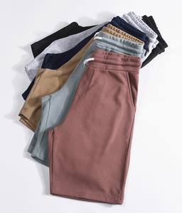 Wholesale Solid Casual Woolen Elastic Waist Cargo Custom Mesh Jogger <b>Shorts</b> <b>for</b> <b>Men</b> - Product Image 4