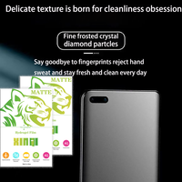 Film Hydrogel TPU/EPU Transparent/Mat/Confidentiel, Compatible avec Tous les Téléphones Mobiles