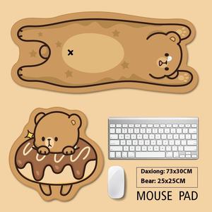 Alfombrilla de ratón de gran tamaño con animales de dibujos animados, alfombrilla de mesa de oficina con forma especial, alfombrilla de ratón de marca, venta al por mayor para juegos - Product Image 3