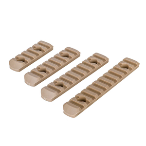 Juego de 4 tiras de nailon de 65 a 125 mm y 20 mm de ancho para riel, accesorio táctico para caza al aire libre, pieza de equipo de caza. - Product Image 5