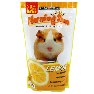 Sable de bain biodégradable 100 % naturel et écologique Dongnai PETS pour hamsters et chinchillas, parfum lavande, jetable dans les toilettes - Product Image 6