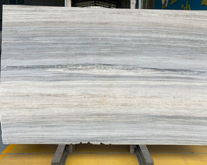 Plaques de marbre naturel Jade Grain de <span class=keywords><strong>bois</strong></span> Pierre de luxe blanche Traitement de gros Plateaux de table <span class=keywords><strong>en</strong></span> baie vitrée - Product Image 1