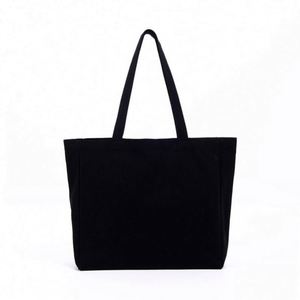Sac fourre-tout en toile de coton vierge écologique personnalisé pour femme, idéal pour le shopping – Vente en gros - Product Image 4