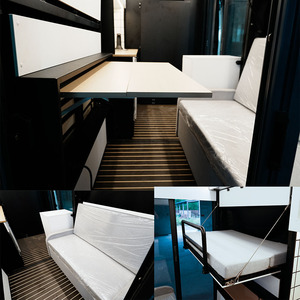 Kit Completo per Conversione <span class=keywords><strong>Van</strong></span>: Unità Cucina Espandibile e Modulo Divano Letto Pieghevole per <span class=keywords><strong>Camper</strong></span> Istantaneo - Product Image 6