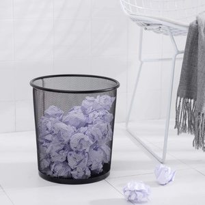 Malla de alambre de Metal de <span class=keywords><strong>basura</strong></span> contenedores de <span class=keywords><strong>reciclaje</strong></span> de <span class=keywords><strong>basura</strong></span> abierto de residuos para la oficina en casa - Product Image 1