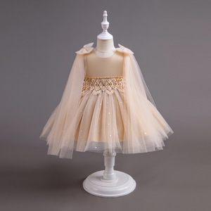 Nouveau style transfrontalier paillettes princesse fille fête moelleux tulle enfants petite fille <span class=keywords><strong>robe</strong></span> formelle - Product Image 4