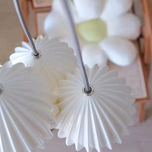 Lustre moderne japonais en céramique et cristal style français <span class=keywords><strong>Bauhaus</strong></span> pour salon chambre étude lampe design créative simple - Product Image 6