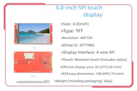 Modul Layar Sentuh LCD Port Serial SPI 4.0-inci Baru 480*320 TFT Display Module ST7796S