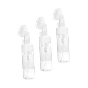 100ml 120ml 150ml 200ml 250ml Transparent PET Cosmetic Foam Pump <b>Bottle</b> Dispenser Screen Printing Facial Cleanser Heart-shape - Product Image 1