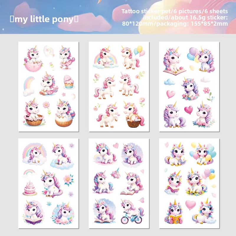 F pony arcoiris