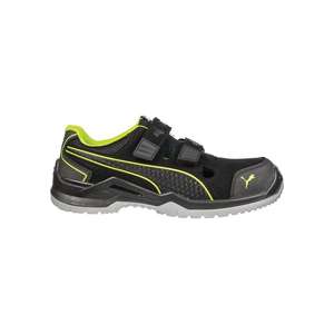 PUMA Sandalia DE SEGURIDAD Neodyme Green Low SIZE 46 negro/Verde microfibra/malla S1P SRC ESD EN ISO 20345 - Product Image 1