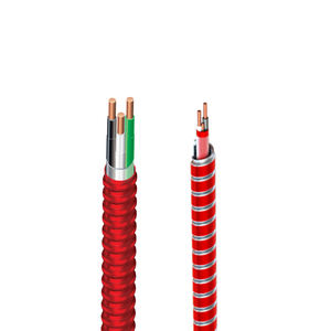 承認済みMC-FPLP純銅火災警報制御ケーブル14/4 14/2 16/2 18/2 AWG撚り線PVC 600V加熱火災警報MCケーブル - Product Image 4