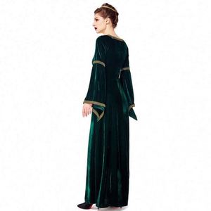 Costumes médiévaux européens, robe de cour aristocratique rétro, costumes d'Halloween, costume de scène pour adultes - Product Image 3