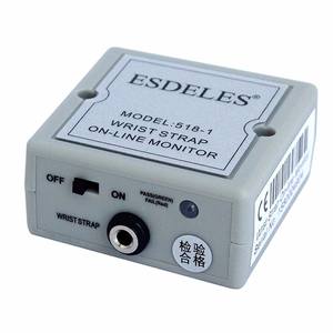 Tragbarer Erdung <span class=keywords><strong>tester</strong></span> für <span class=keywords><strong>ESD</strong></span>-Armband Zwei kanal iger Test für statische Elektrizität <span class=keywords><strong>ESD</strong></span>-Armband <span class=keywords><strong>tester</strong></span> - Product Image 6