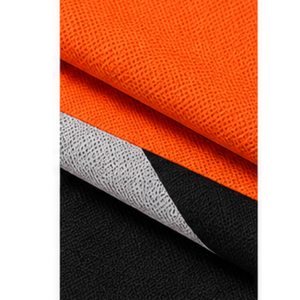 เสื้อโปโลผู้ชาย สีส้ม-ดำ แห้งเร็ว ลายเส้นโค้ง แนวสปอร์ต คอกลม ใส่ทำงานได้ทุกวัน ชุดลำลอง ชุดออกกำลังกาย - Product Image 6