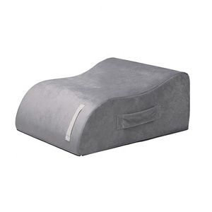 Almohada de Espuma Viscoelástica para Apoyar las Piernas, para Dormir, Leer, Descansar, Cirugía, Lesiones, Aliviar el <span class=keywords><strong>Dolor</strong></span> de Espalda, <span class=keywords><strong>Cadera</strong></span> y Rodilla - Product Image 3