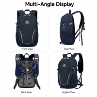 Sac à dos de randonnée imperméable 28L, grande capacité, portable, multi-compartiments, sac à dos de montagne, sac à dos de voyage