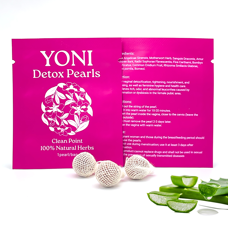 Частная Марка Wellness Yoni dotox Pearls, чистый травяной Тампон для вагинальной детоксикации, продукт для женской гигиены