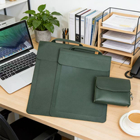 Sac pour ordinateur portable professionnel - Sac pour ordinateur portable 15,6 pouces avec doublure intérieure - Sac pour ordinateur portable 14 pouces imperméable, durable, résistant aux chocs en PU