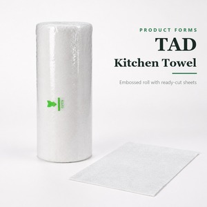 Essuie-tout de cuisine TAD, pliage simple, 1 pli, gaufré, en pâte de bois vierge, modèle Chine KT-TAD-09161405 - Product Image 3