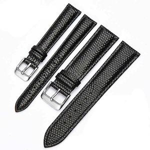De moda de <span class=keywords><strong>banda</strong></span> de reloj de cuero genuino lagarto patrón pulsera de liberación rápida de <span class=keywords><strong>la</strong></span> correa de reloj de cuero - Product Image 1