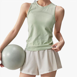 Débardeur de sport d'été pour femme, sans manches, polyvalent, respirant, yoga, séchage rapide, course à pied, entraînement, haut de fitness ample pour femme - Product Image 4