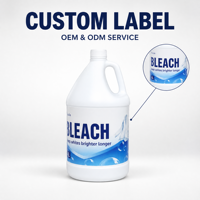 Produits chimiques de blanchiment 4L, articles ménagers, fabricant chinois, service OEM, détergent liquide multi-usages