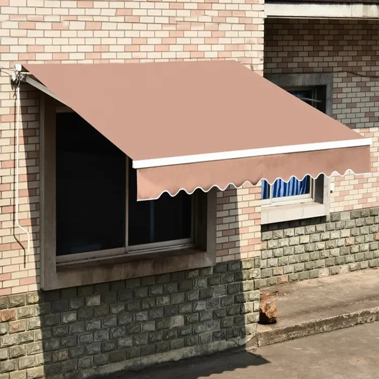 Accesorios de terraza, parasol impermeable, protección solar, caja completa, dosel de Techo Retráctil para exteriores, puerta, cubierta de ventana de Ducha