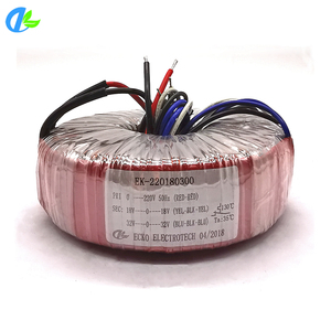 160va 180va 200va 220V 18-0-18v 32-0-32v 5amp 10amp Biến Áp Âm Thanh Hình Xuyến Chuyên Nghiệp - Product Image 2