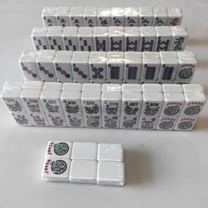 Jeu de Mahjong Américain 30mm de large 166 pièces avec numéros Vente en gros d'usine En stock - Product Image 6