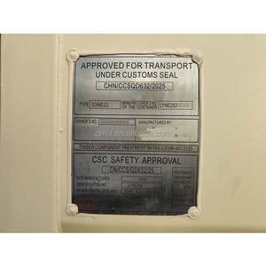 ภาชนะโลหะคอร์เทน20GP สำหรับ32CBM ยี่ห้อ Vita สำหรับใช้ในการขนส่งสินค้าแห้งแบบ20Ft - Product Image 6