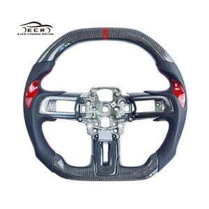 Ever-Carbon Racing ECR Hotsell <span class=keywords><strong>prix</strong></span> d'usine volant de voiture en Fiber de carbone pour Ford <span class=keywords><strong>Mustang</strong></span> 2018 - Product Image 1